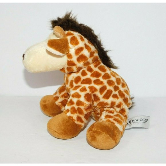 BIJENK ORF Collection Amsterdam 8" Plush Giraffe Stuffed Animal - Picture 3 of 6